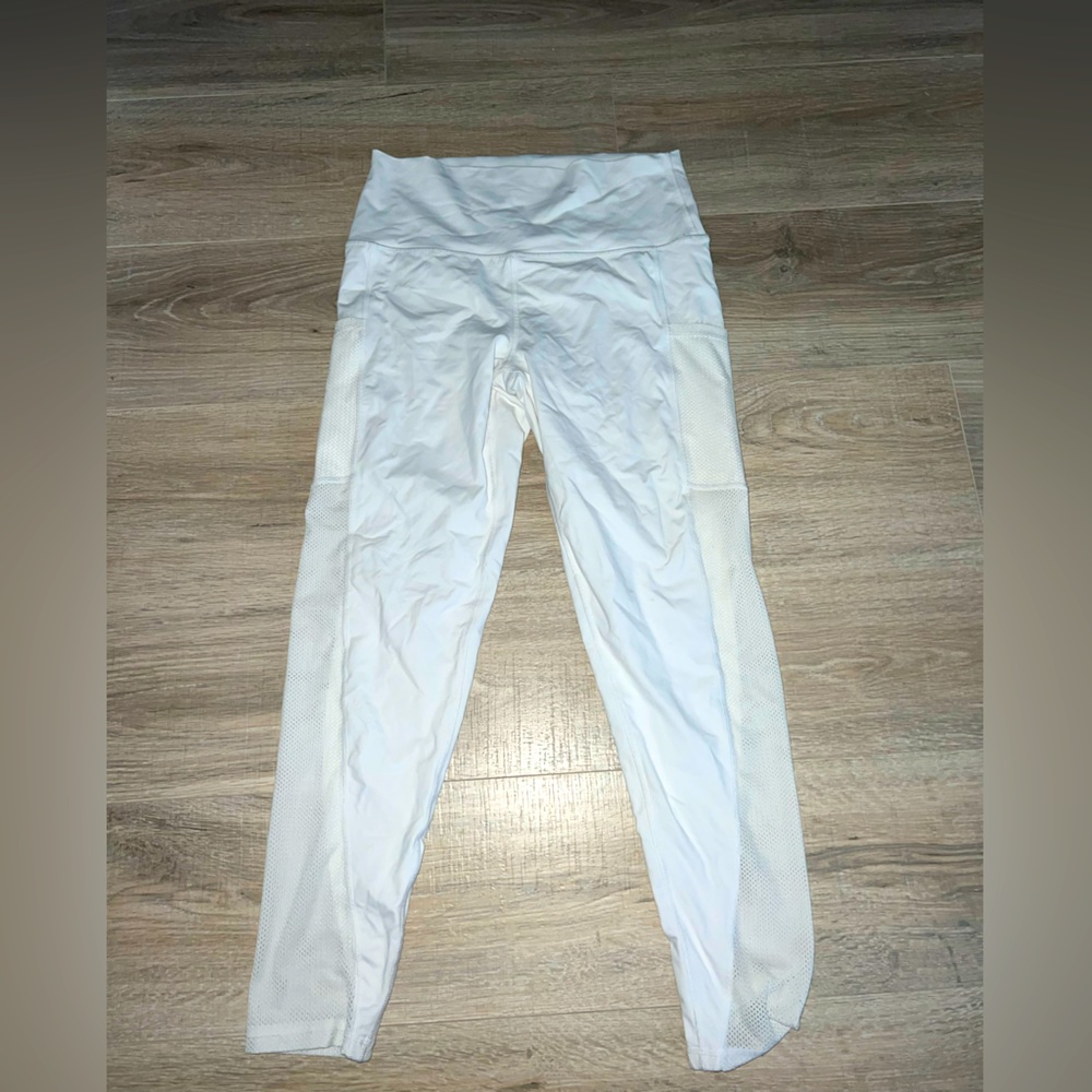 Aerie white leggings